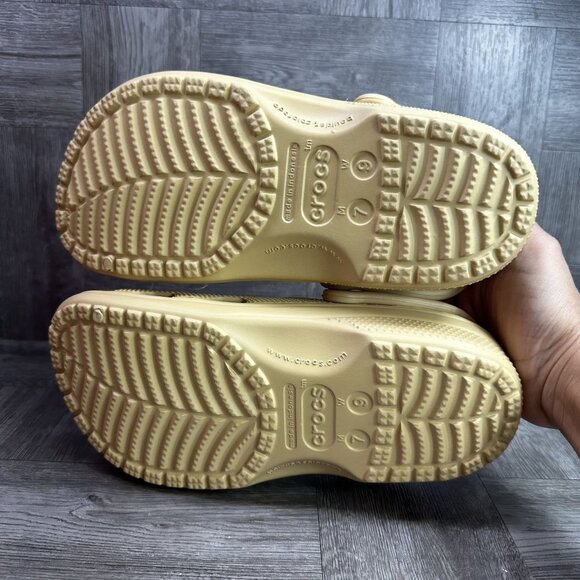 CROCS Classic Women's size 9 Dark Bone Comfort Clog - Picture 7 of 8